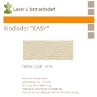 Rind-Möbelleder EASY - 2326 anis