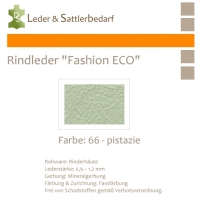 Rindleder Fashion-ECO - 1/4 Haut - 66 pistazie
