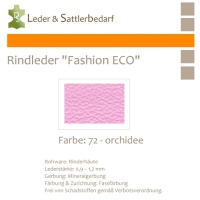 Rindleder Fashion-ECO - 1/4 Haut - 72 orchidee