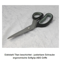Schneiderschere Edelstahl Titan 8 - 200mm