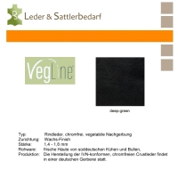 VegLine Trapper - halbe Haut - deep-green