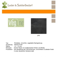 VegLine Trapper - halbe Haut - grey