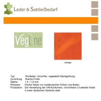 VegLine Trapper - halbe Haut - orange